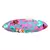 Eco-Friendly Pink & Multicolour Floral Print Canvas Shoulder Bag
