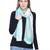 Blue & Multicolour Striped Viscose Rayon Stole