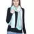 Blue & Multicolour Striped Viscose Rayon Stole