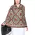 Black & Multicolour Woolen Heavy Embroidered Shawl