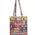 Eco-Friendly Multicolour Abstract Print Canvas Shoulder Bag