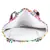 Eco-Friendly Multicolour Abstract Print Canvas Shoulder Bag