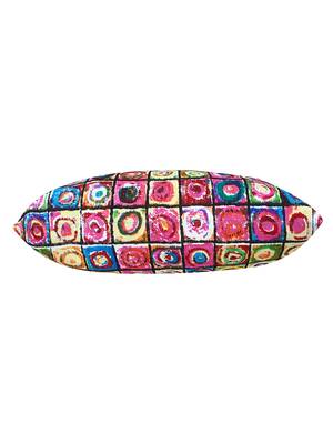 Eco-Friendly Multicolour Abstract Print Canvas Shoulder Bag 5