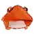 Eco-Friendly Orange & Multicolour Cricle Print Canvas Shoulder Bag