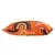 Eco-Friendly Orange & Multicolour Cricle Print Canvas Shoulder Bag
