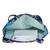 Eco-Friendly Blue & Multicolour Abstract Print Canvas Shoulder Bag