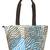 Zebra White & Multi Canvas Shoulder Bag