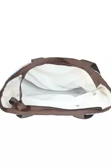 Zebra White & Multi Canvas Shoulder Bag