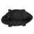 Fleecy Black & White Jacquard Shoulder Bag