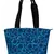 Florid Blue Canvas Shoulder Bag
