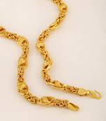 Hand Made Men's Gold Plated Chain