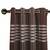 Dhrohar Cotton Eyelet Curtain   Dark Brown