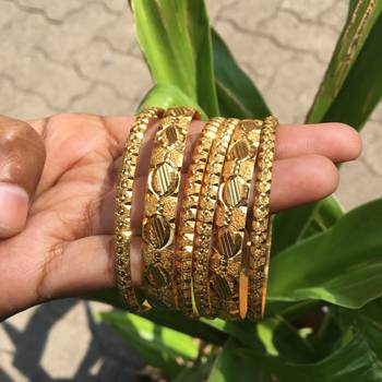 Gold Plated Bangles 2