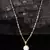 Black gold plated mangalsutra