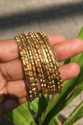 Gold Plated Bangles
