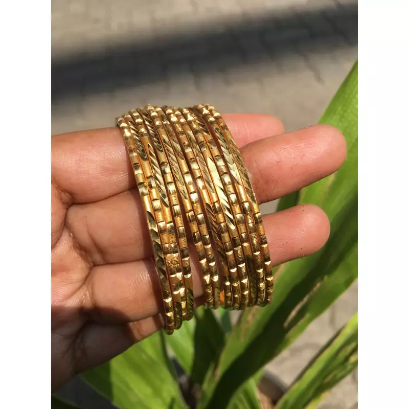 Gold Plated Bangles