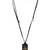 Celtic Cross Leather Pendant & Black Woven Leather Bracelet Combo