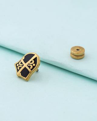 Royal Stud Shield Earring 1