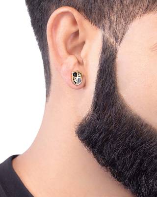 Royal Stud Shield Earring 4