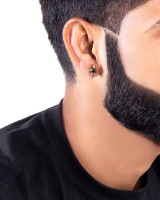 Royal Stud Celtic Cross Earring 4
