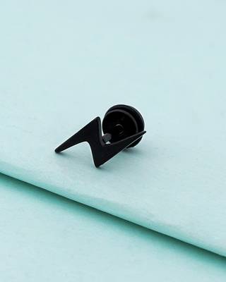 Royal Stud Lightning Bolt Earring 1