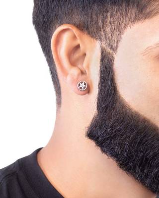Royal Stud Star Cutwork Earring 4