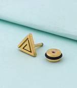 Royal Stud Triangle Earring