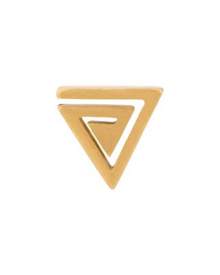 Royal Stud Triangle Earring 2