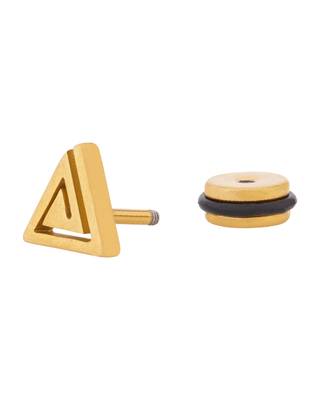 Royal Stud Triangle Earring 3