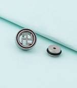 Royal Stud Swastik Earring