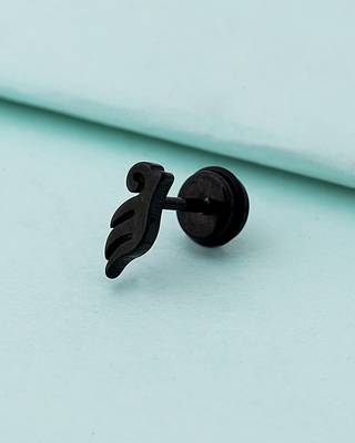Royal Stud Angel's Wing Earring 1
