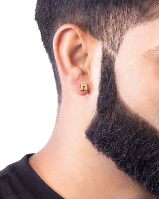 Royal Stud Musical Note Earring 4