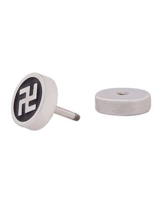 Royal Stud Swastik Sign Earring 3