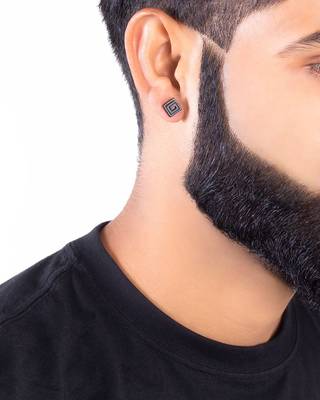 Royal Stud Abstract Design Earring 4
