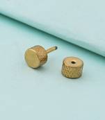 Royal Stud Steel Dumbbell Earring