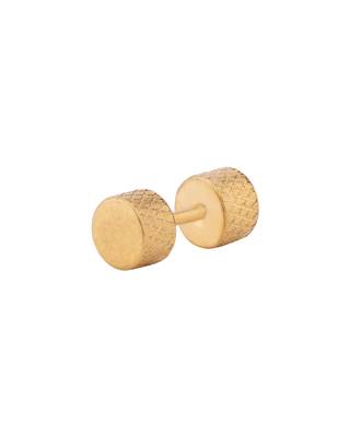 Royal Stud Steel Dumbbell Earring 2