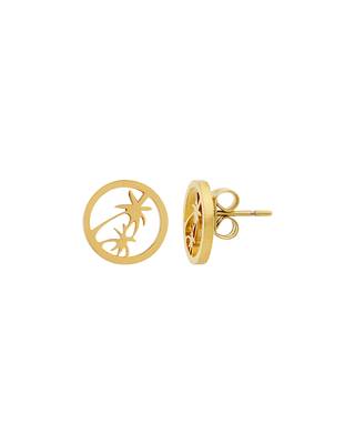 Royal Men's Palm Tree Earrings 3