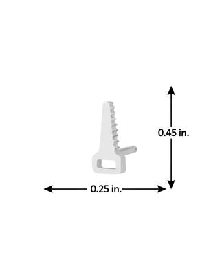 Stud Out Key Pattern Earring 5