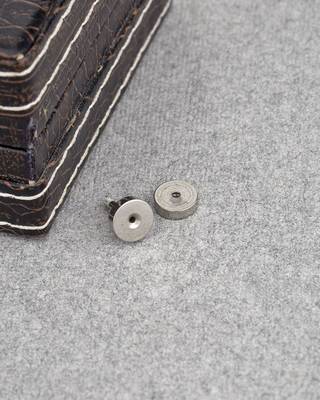 Smart Dumbbell Design Stud Out  Earring 1
