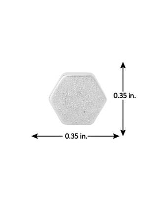 Classy Hexagonal Stud from the Stud Out Collection 5