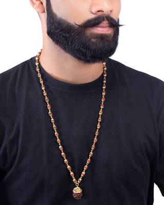 Rudraksha Classic Beaded Necklace 5
