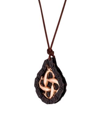 Motorcycle Diaries Dual Tone Necklace 3