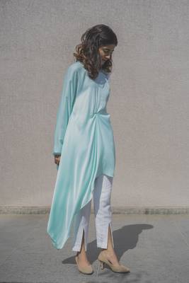 Light Blue Kurti Set 1