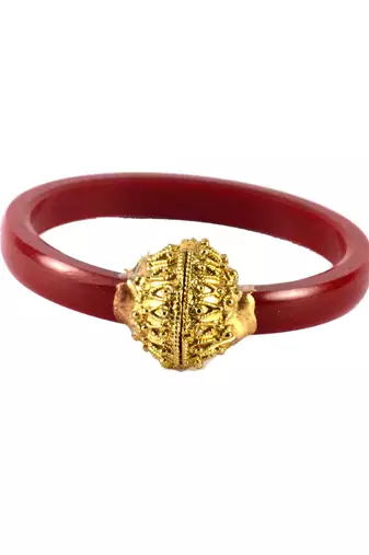 Antiqe Bangles Color-Red