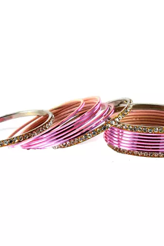 Outstanding Bangles Color-Pink