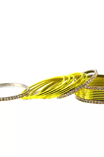 Very Nice Bangles Color-Yellow