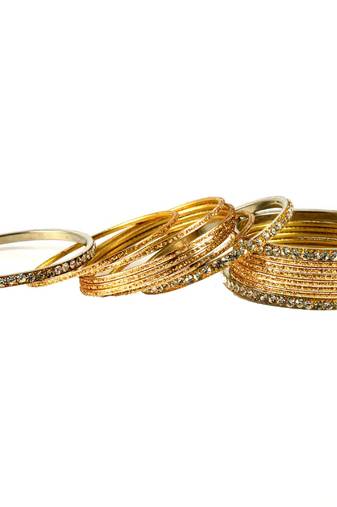 Striking Bangles Color-Golden