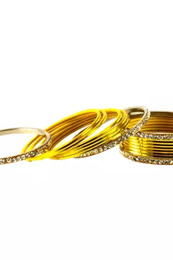 Fashionable Bangles Color-Lemon