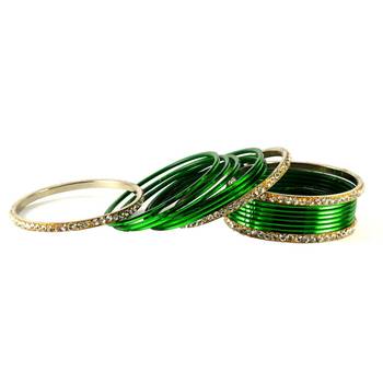 Radiant Bangles Color-Green 1