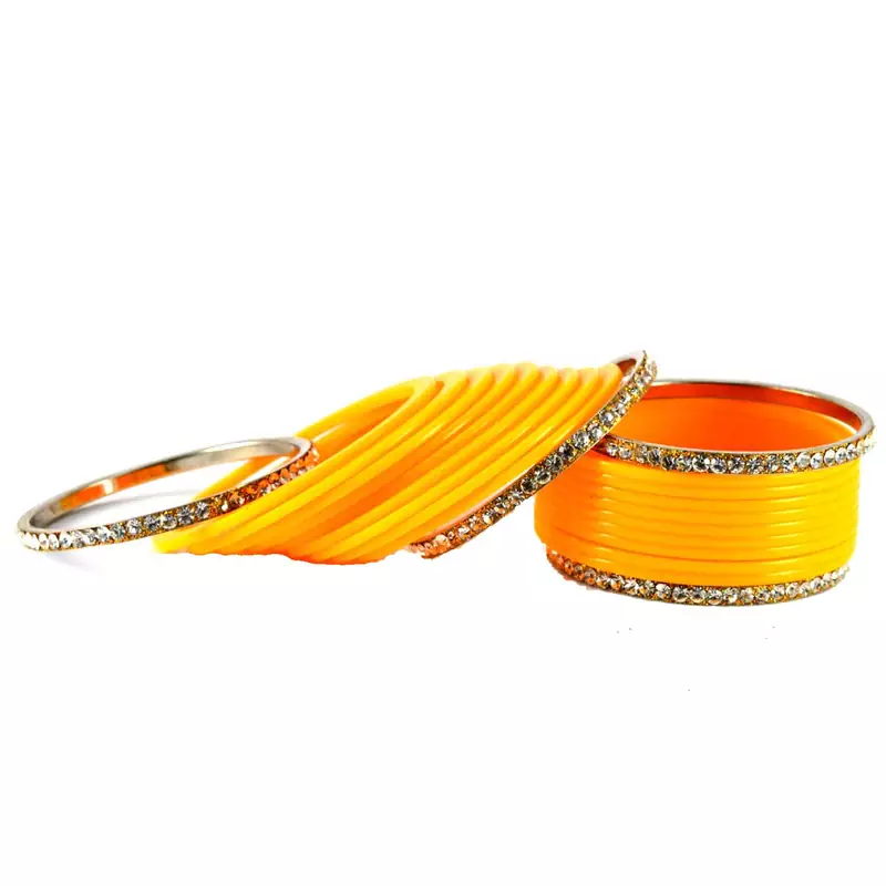 Sizzling Bangles Color-Yellow